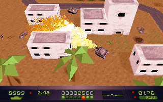Mass Destruction screenshot 5 for Sega Saturn